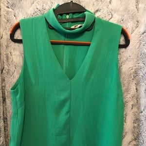 Stunning Chocker V-Neck Holiday Tank Top